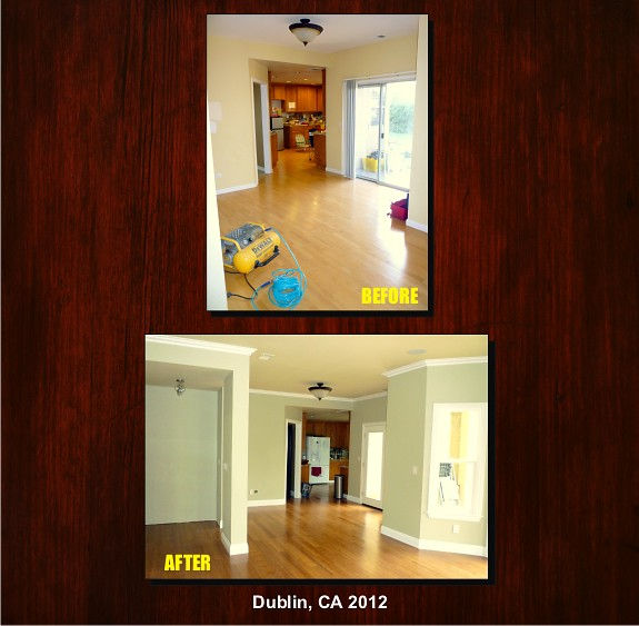 Dublin interior remodeling before and after