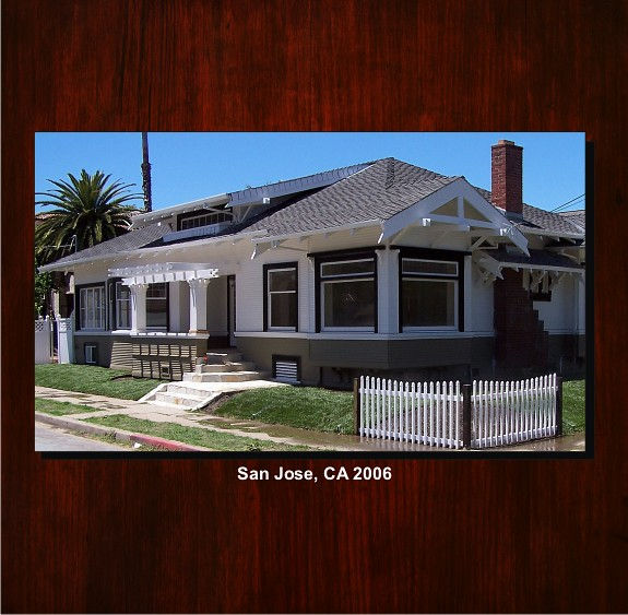 San Jose craftsman exterior renovation